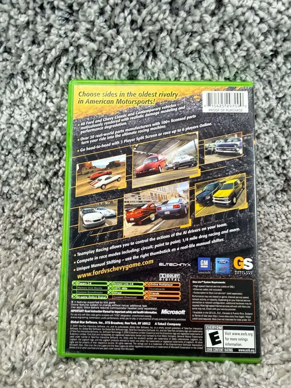 Ford vs. Chevy for Microsoft Xbox Original